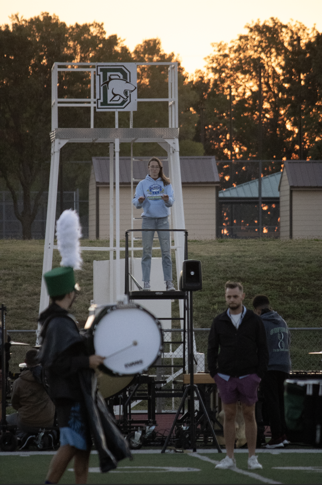 Band Morning Practice (Photos by Myca Keith)